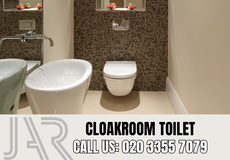 Cloakroom and Downstairs Toilet Installation by Raynespark Bathroom Fitters