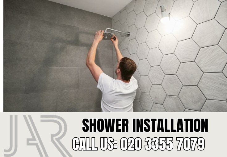 Shower Installation by Raynespark Bathroom Fitters